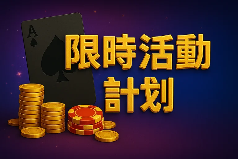 FAQ 常見問題視覺：金色問號與籌碼光效