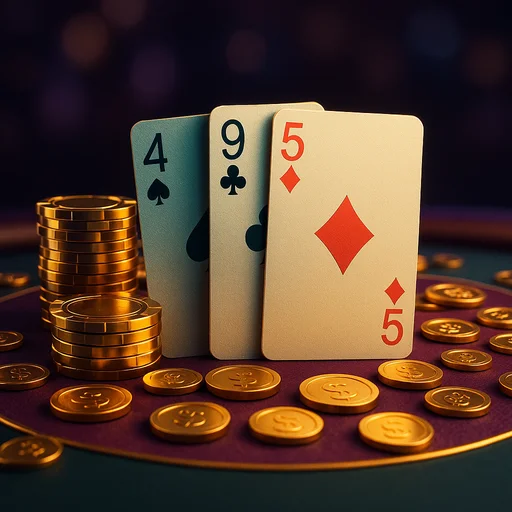 炸金花心理博弈與下注，金色籌碼