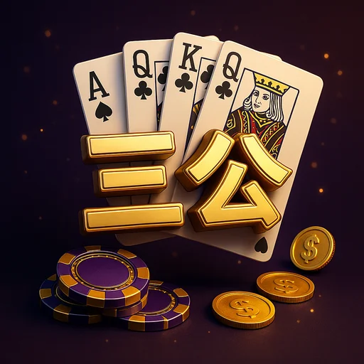 三公基本玩法示意：三張牌對決