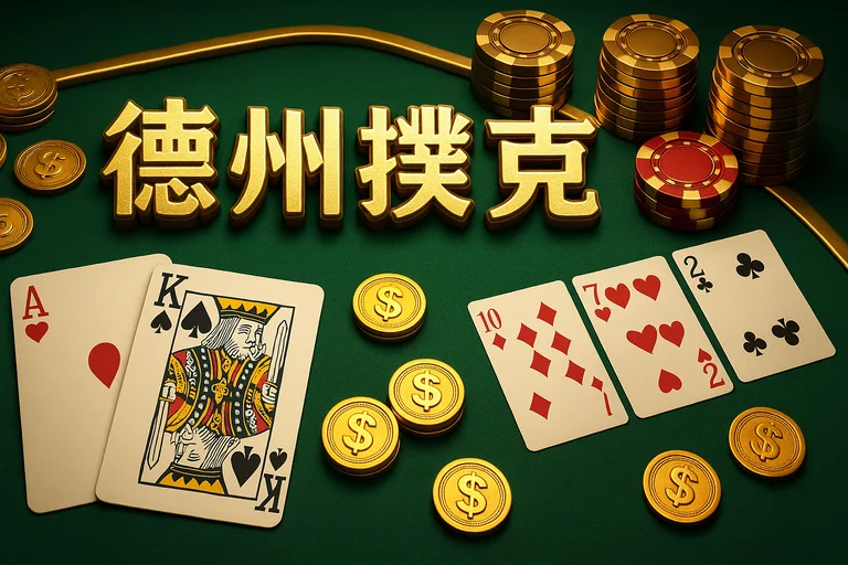 德州撲克規則總覽：盲注、發牌與下注順序