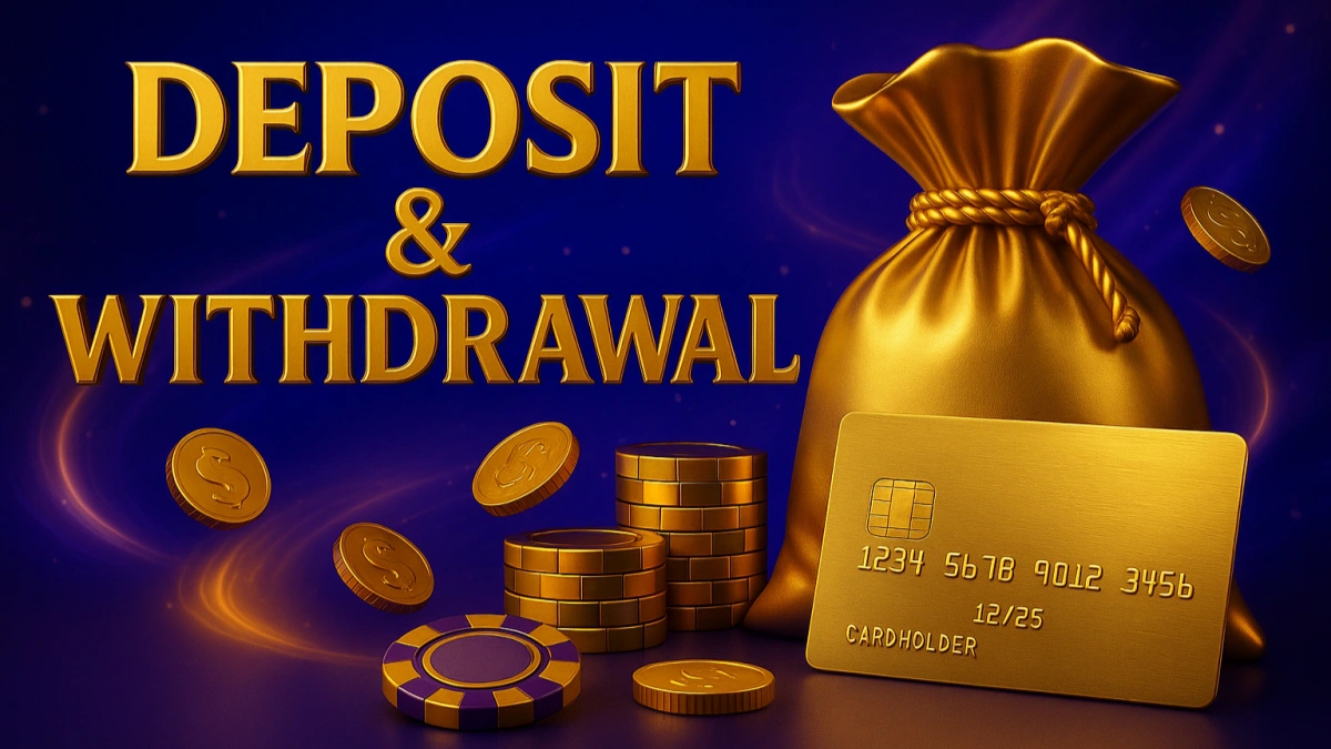 充值與提款封面（發財風格）