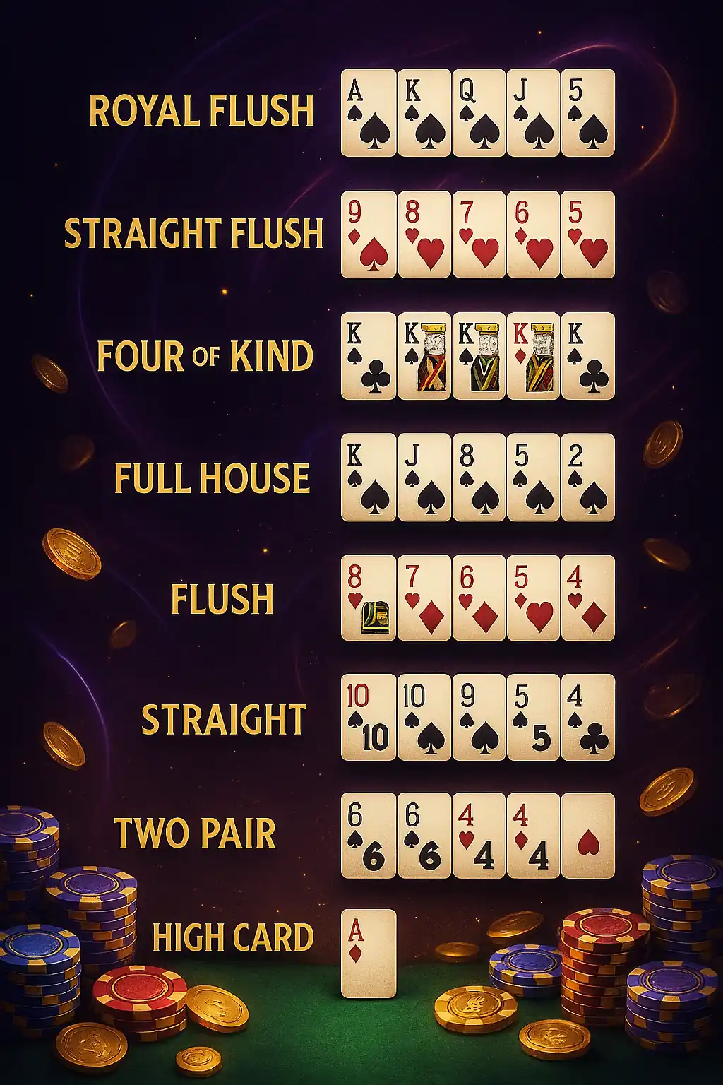 德州撲克新手起手牌建議與範圍示意