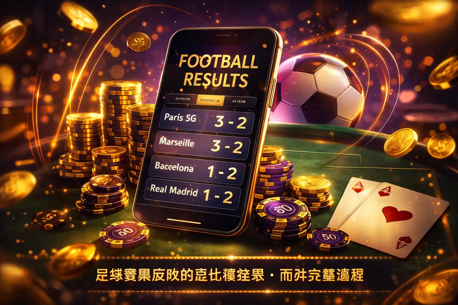 足球賽果基本概念示意