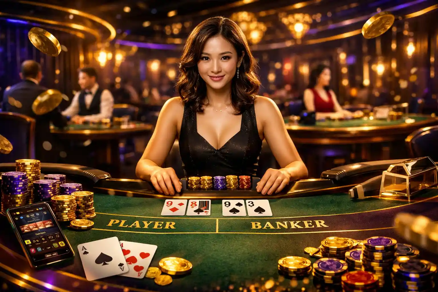 真人百家樂入門玩法與桌台氛圍