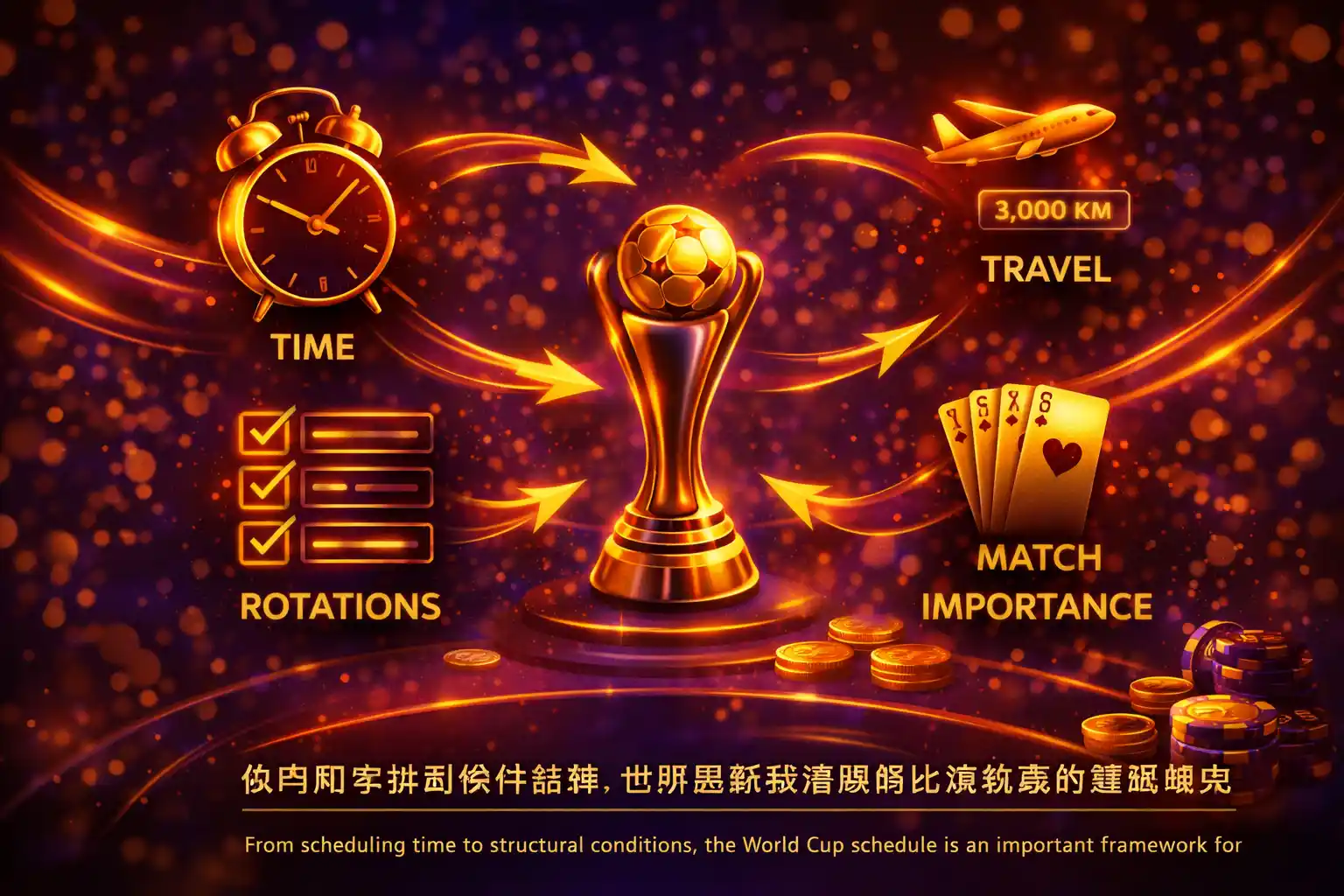 世界盃賽程分析與判斷框架總結圖