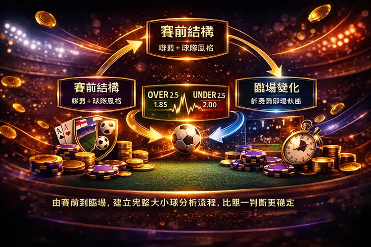 大小球判斷流程圖