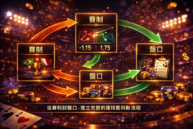 讓球盤判斷流程圖