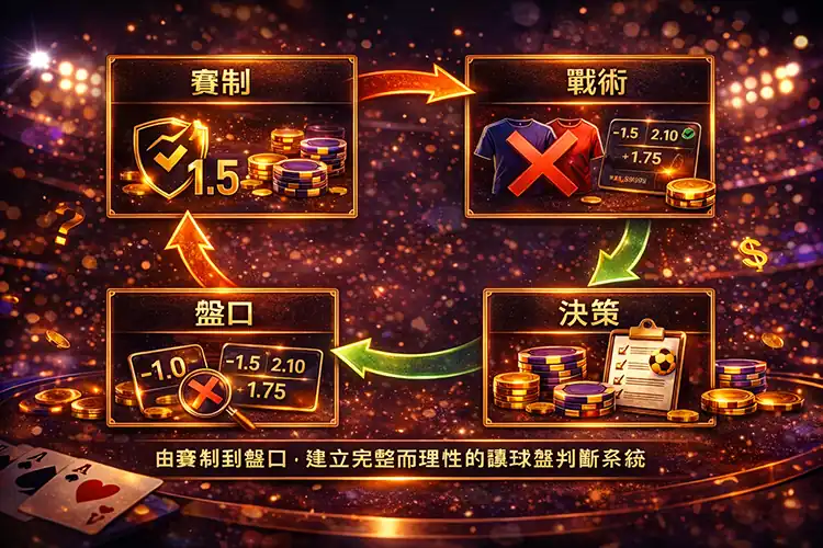 讓球盤分析框架總結圖